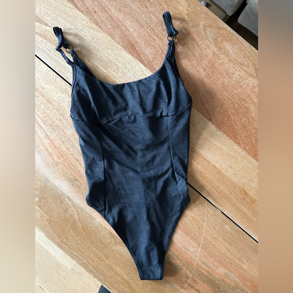 Outdoor Voices Dark Gray Bodysuit